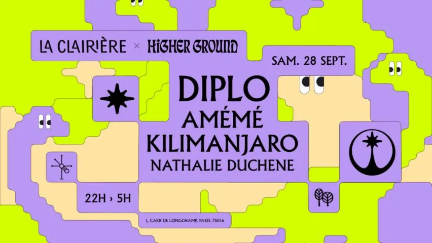 Image qui illustre: La Clairière x Higher Ground : DIPLO