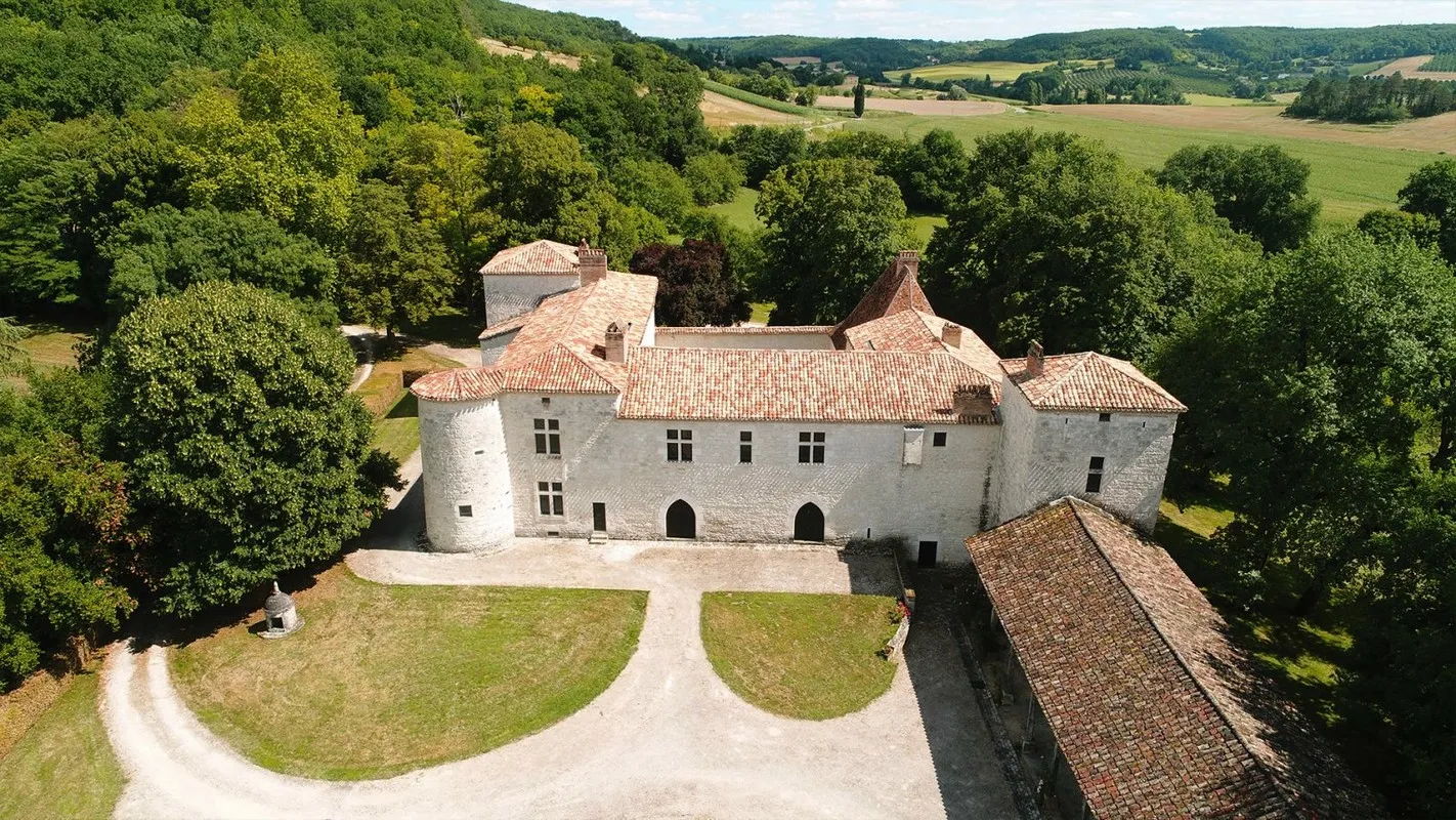 Image qui illustre: Château De Sainte-foy D'anthé à Anthé - 0