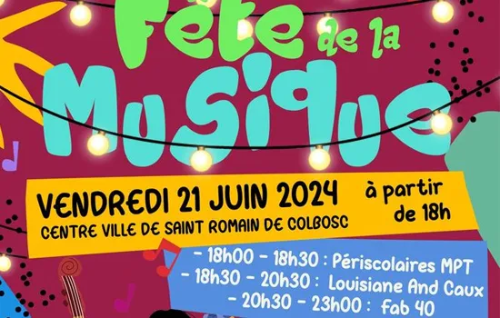 Image qui illustre: Fête de la musique à Saint-Romain-de-Colbosc à Saint-Romain-de-Colbosc - 0