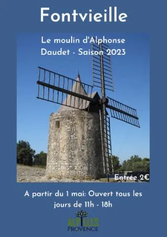 Image qui illustre: Le Moulin D'alphonse Daudet