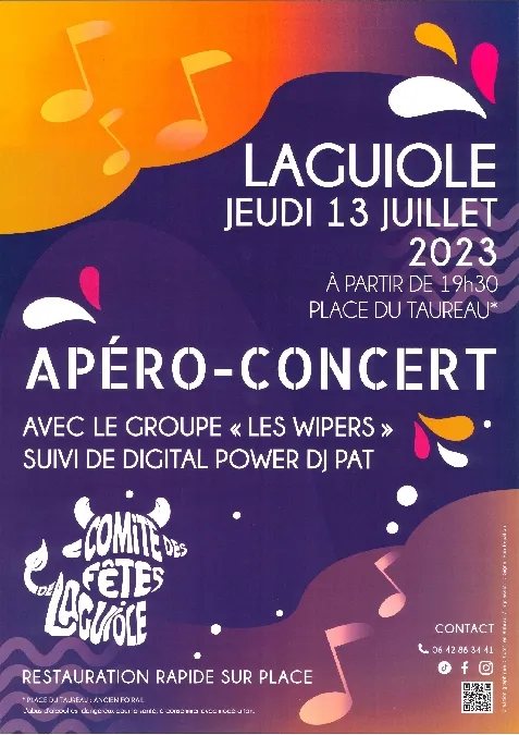 Image qui illustre: Apéro-concert à Laguiole - 0