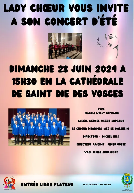 Image qui illustre: Concert D'ete à Saint-Dié-des-Vosges - 0