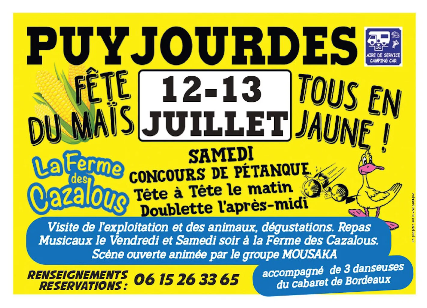 Image qui illustre: Fête Du Maïs À "la Ferme Des Cazalous" À Puyjourdes à Puyjourdes - 0