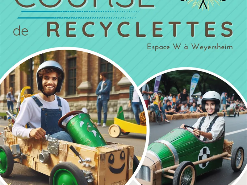 Image qui illustre: Course De Recyclettes, Inscrivez-vous à Hœrdt - 0