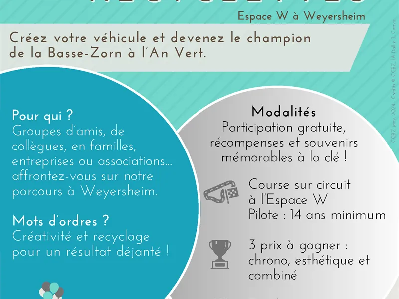 Image qui illustre: Course De Recyclettes, Inscrivez-vous à Hœrdt - 1