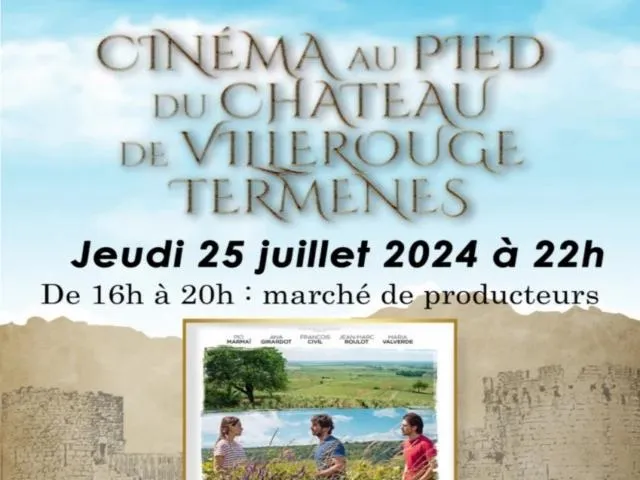 Image qui illustre: Cinéma Au Pied Des Sites Du Pays Cathare Et Marché De Producteurs