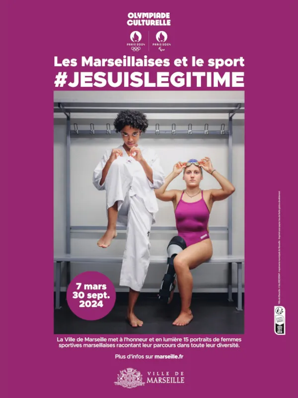 Image qui illustre: Les Marseillaises Et Le Sport - #jesuislegitime à Marseille - 0