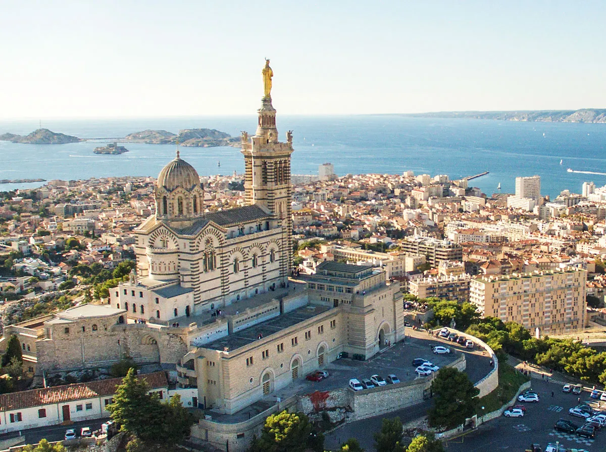 Image qui illustre: Basilique Notre-Dame de la Garde