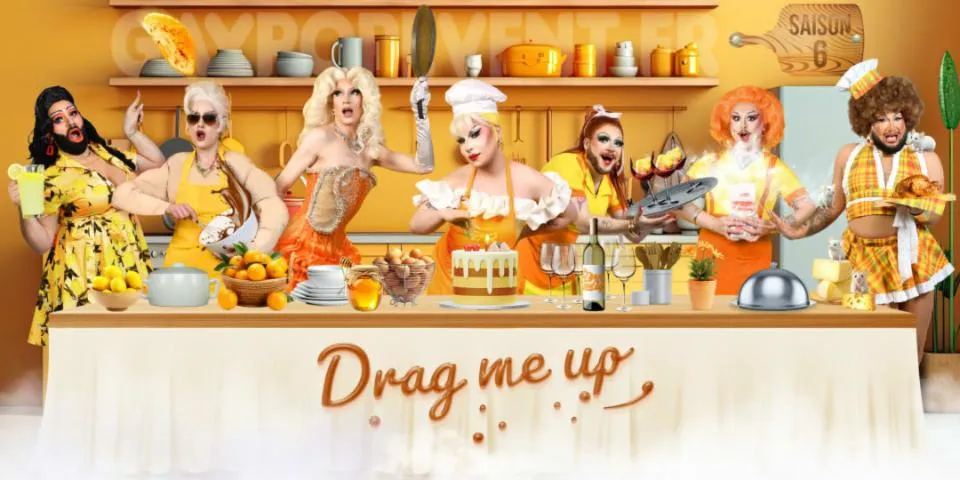 Image qui illustre: Drag me up saison 6 - Opening