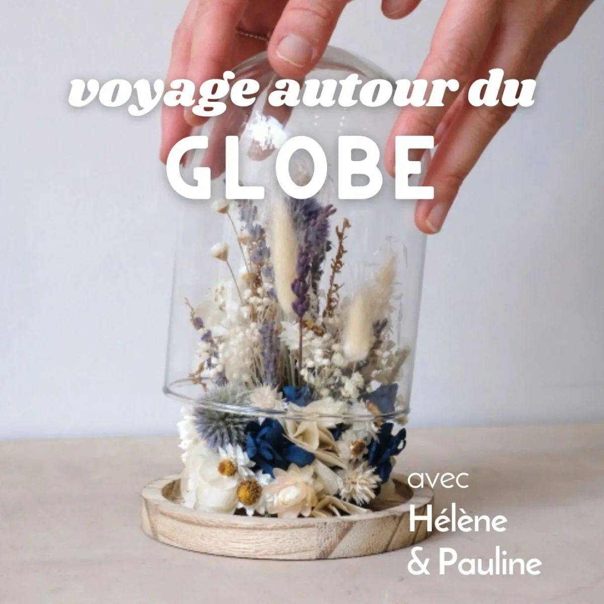 Image qui illustre: Créez votre petit globe fleuri à Nantes - 0