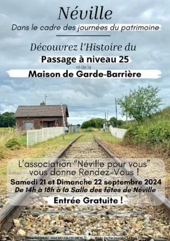 Image qui illustre: Exposition : l'histoire du passage à niveau 25 et de la maison de garde-barrière