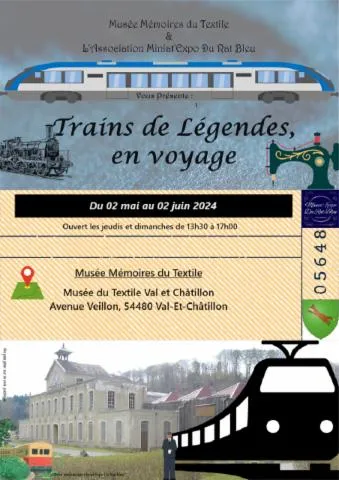 Image qui illustre: Exposition Trains De Legendes En Voyage