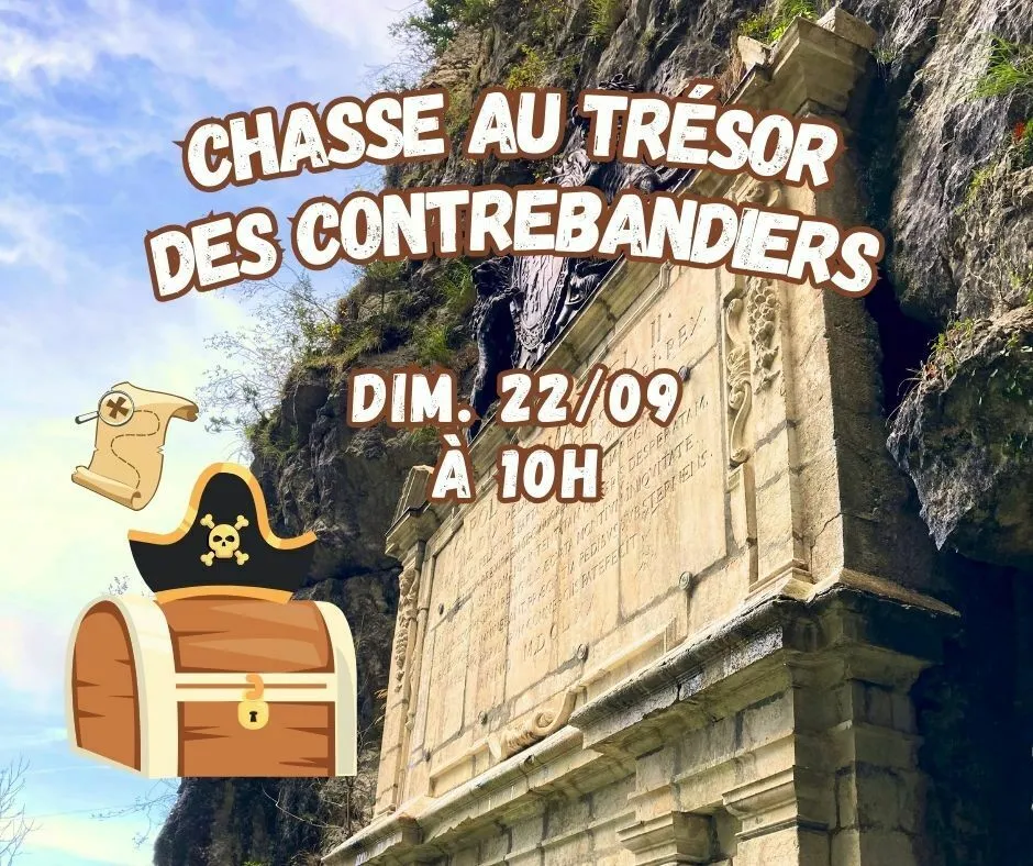Image qui illustre: Animation pour enfants - Chasse au trésor des contrebandiers à Saint-Christophe - 0