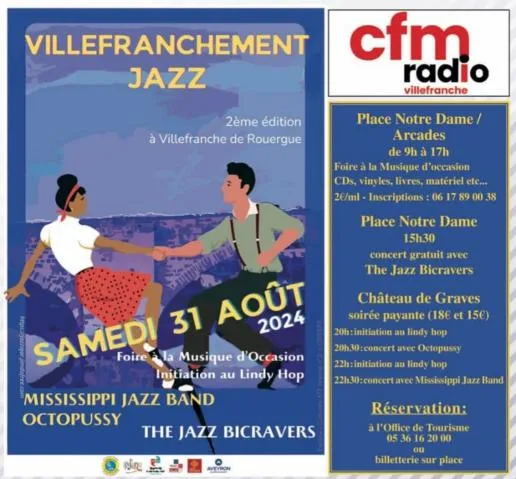 Image qui illustre: Festival Villefranchement Jazz