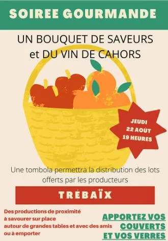Image qui illustre: Marché Gourmand À Trébaïx À Villesèque