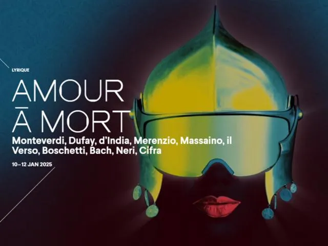 Image qui illustre: Spectacle - Amour À Mort - Monteverdi Bach Dufay Neri Cifra