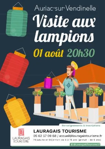 Image qui illustre: Visite Aux Lampions À Auriac-sur-vendinelle