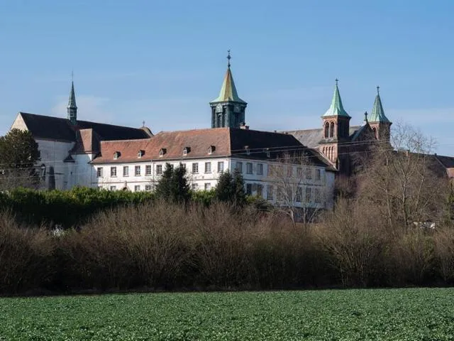 Image qui illustre: Abbaye Notre-Dame d'Oelenberg
