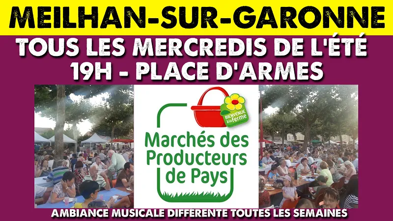 Image qui illustre: Marché Des Producteurs De Pays à Meilhan-sur-Garonne - 1