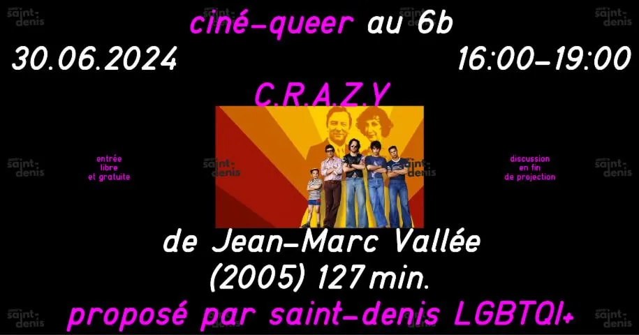 Image qui illustre: Ciné Queer : Projection du film C.R.A.Z.Y