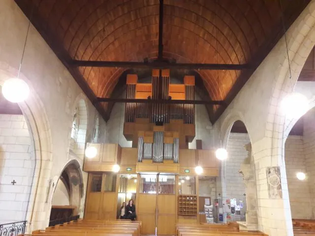 Image qui illustre: Visites découvertes des sonorités de l'orgue de Saint-Aubin