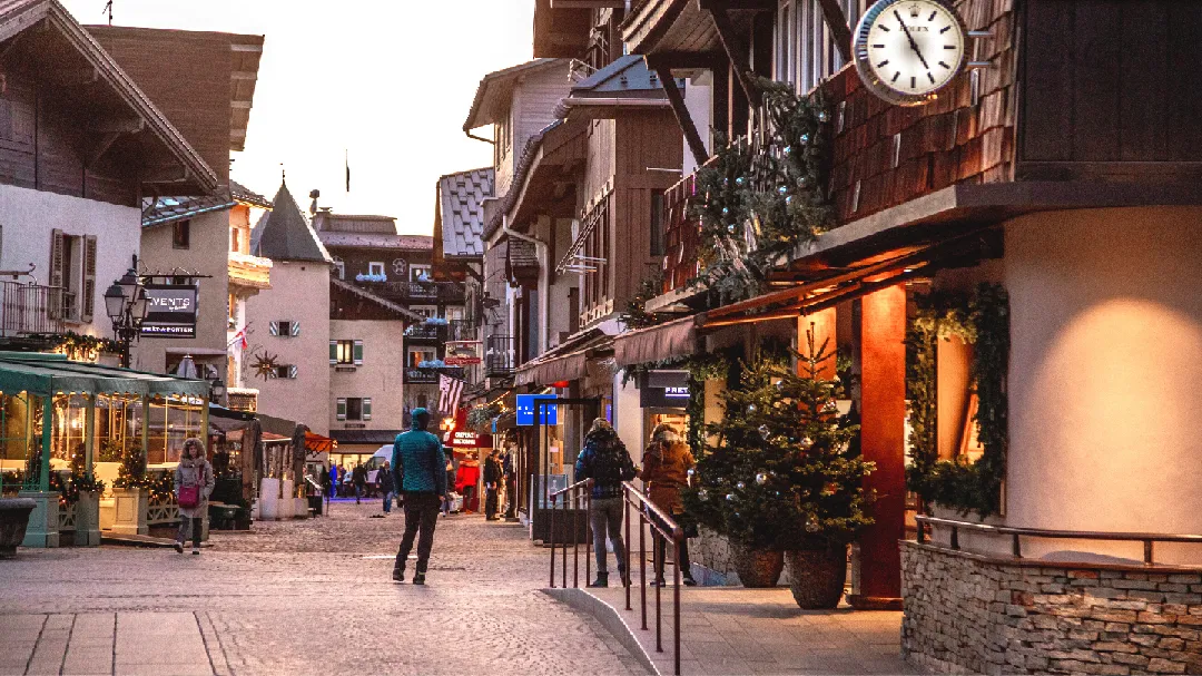 Image qui illustre: Village de Megève à Megève - 1