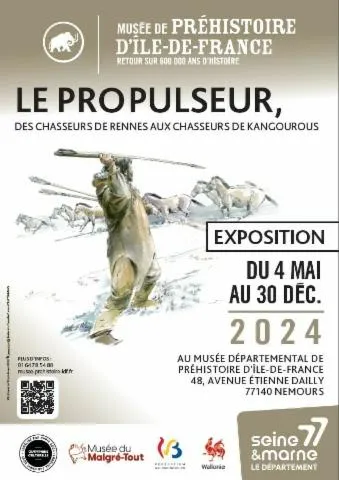 Image qui illustre: Visite libre de l'exposition Le propulseur des chasseurs de rennes aux chasseurs de kangourous