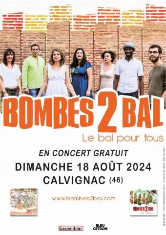 Image qui illustre: Concert Bombes 2 Bal À Calvignac