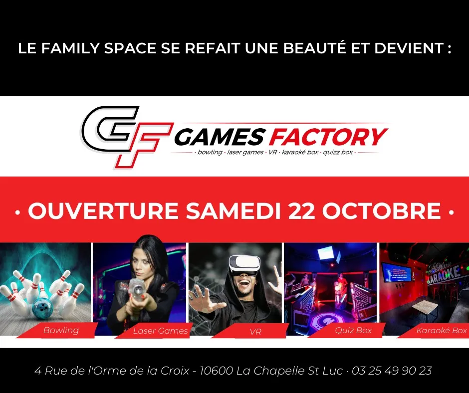Image qui illustre: Games Factory à La Chapelle-Saint-Luc - 0
