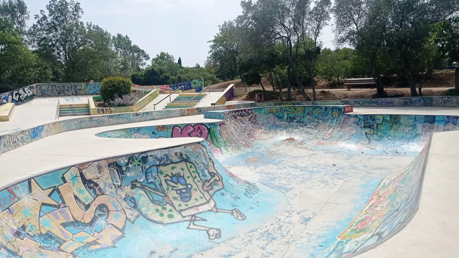 Image qui illustre: Skate Park Du Parc Du Gour à Martigues - 0
