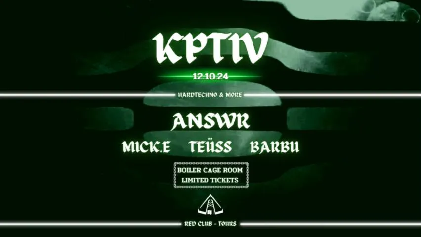 Image qui illustre: KPTIV #6 : ANSWR, TEÜSS, BARBU, MICK.E