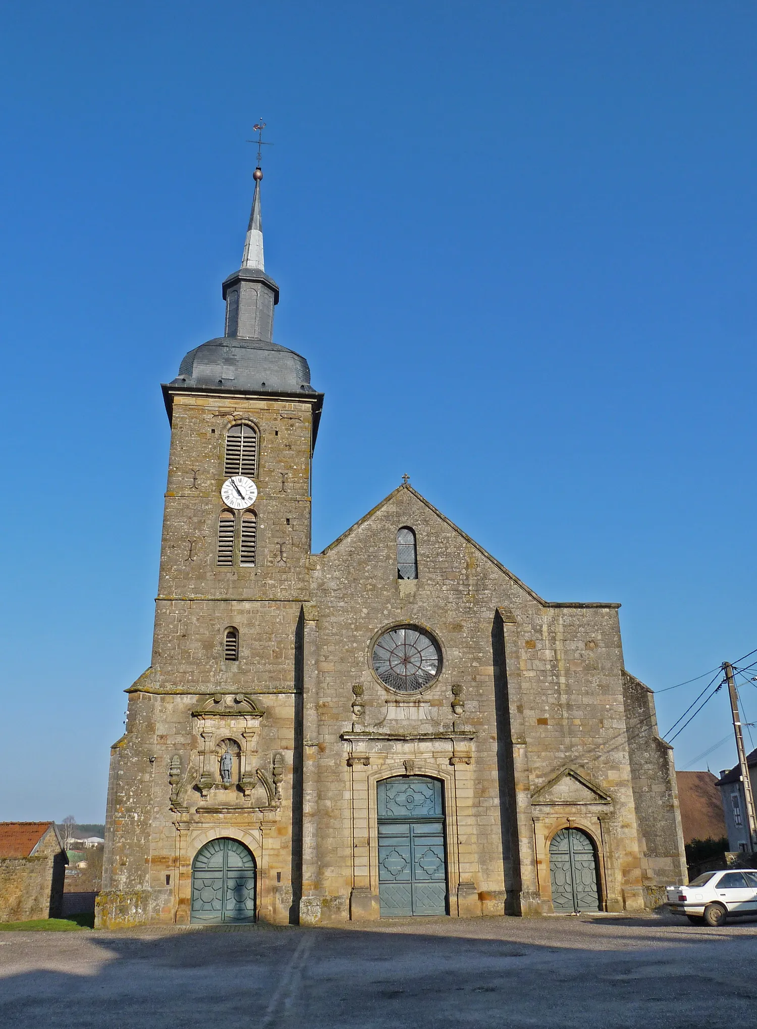 Image qui illustre: Eglise Saint-maurice De Bussieres-les-belmont à Champsevraine - 0