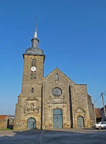 Image qui illustre: Eglise Saint-maurice De Bussieres-les-belmont