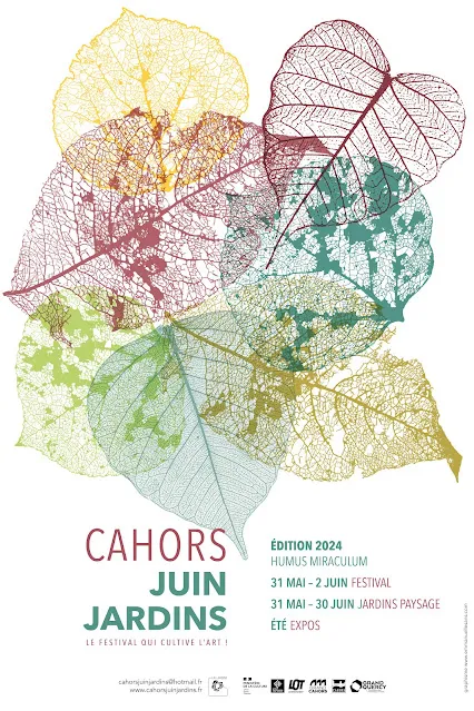 Image qui illustre: Festival Cahors Juin Jardins 2024: Projet Pédagogique "nappe Garnie Pour Humus" De Ju Hyun Lee à Cahors - 2