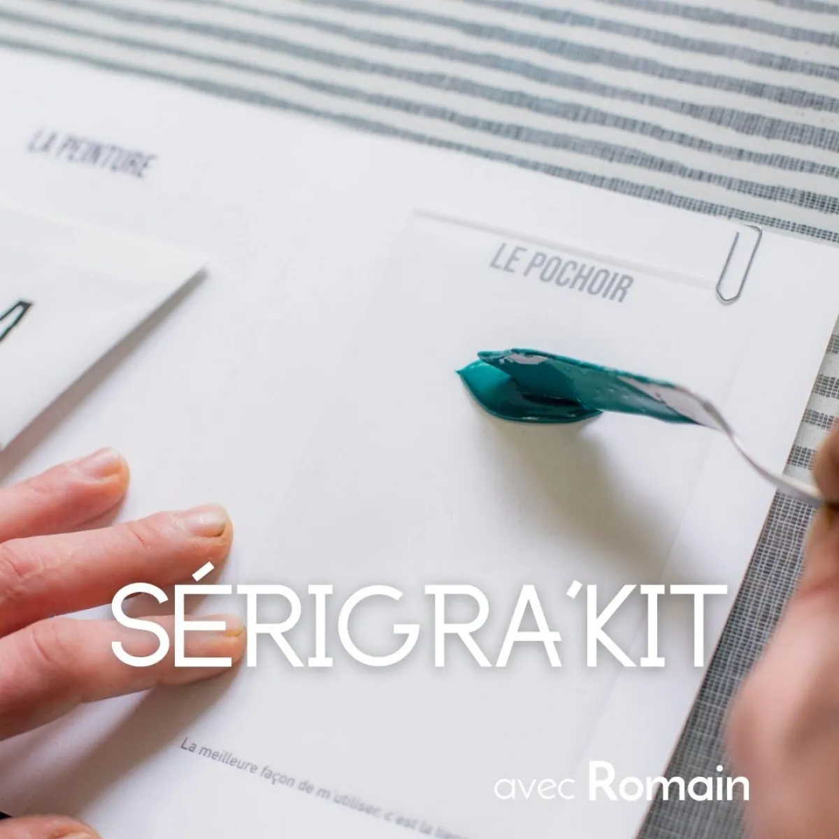 Image qui illustre: Créez votre kit de sérigraphie papier écologique à Montreuil - 0