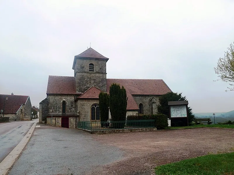 Image qui illustre: Eglise Saint-sebastien De Perrancey à Perrancey-les-Vieux-Moulins - 0
