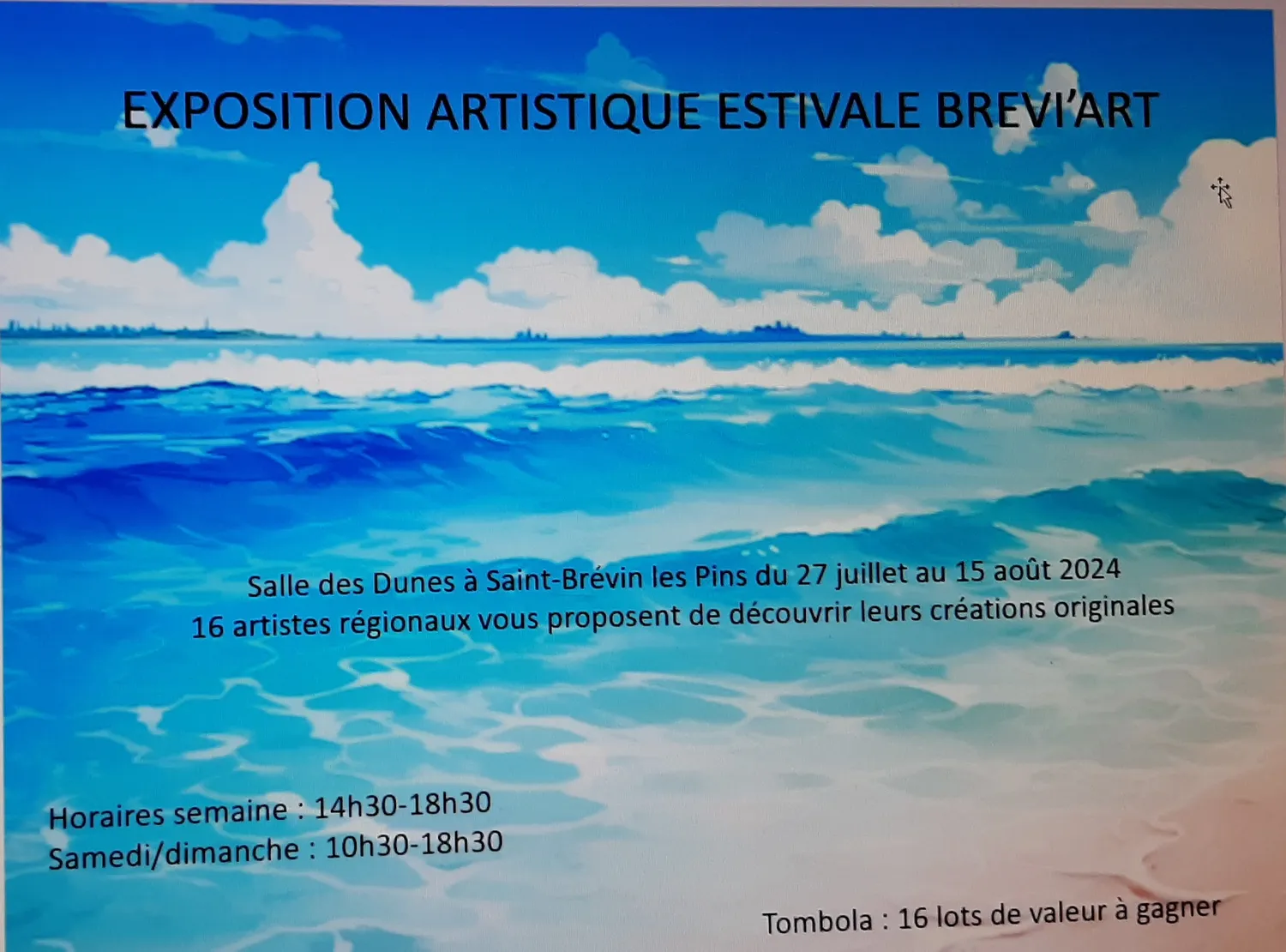 Image qui illustre: Exposition Artistique Estivale Brevi'art à Saint-Brevin-les-Pins - 2