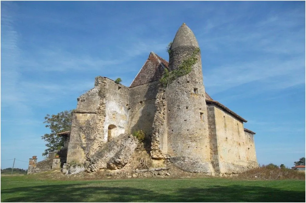 Image qui illustre: Eglise de Mauriet à Saint-Martin-d'Armagnac - 0