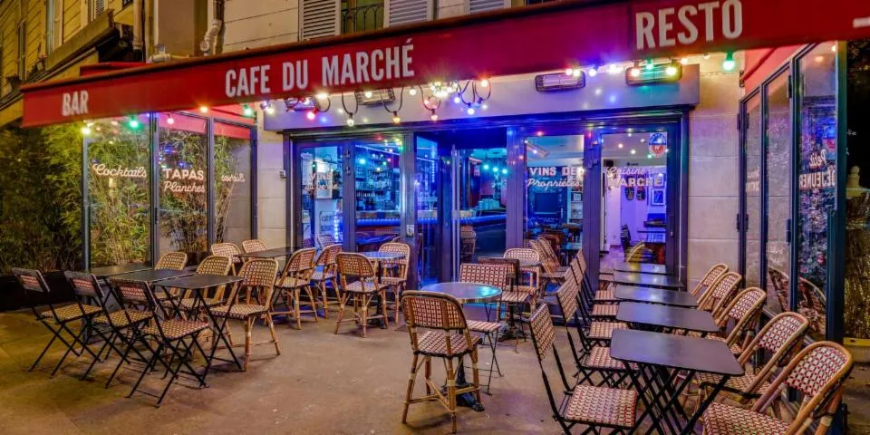 Image qui illustre: Café du Marché
