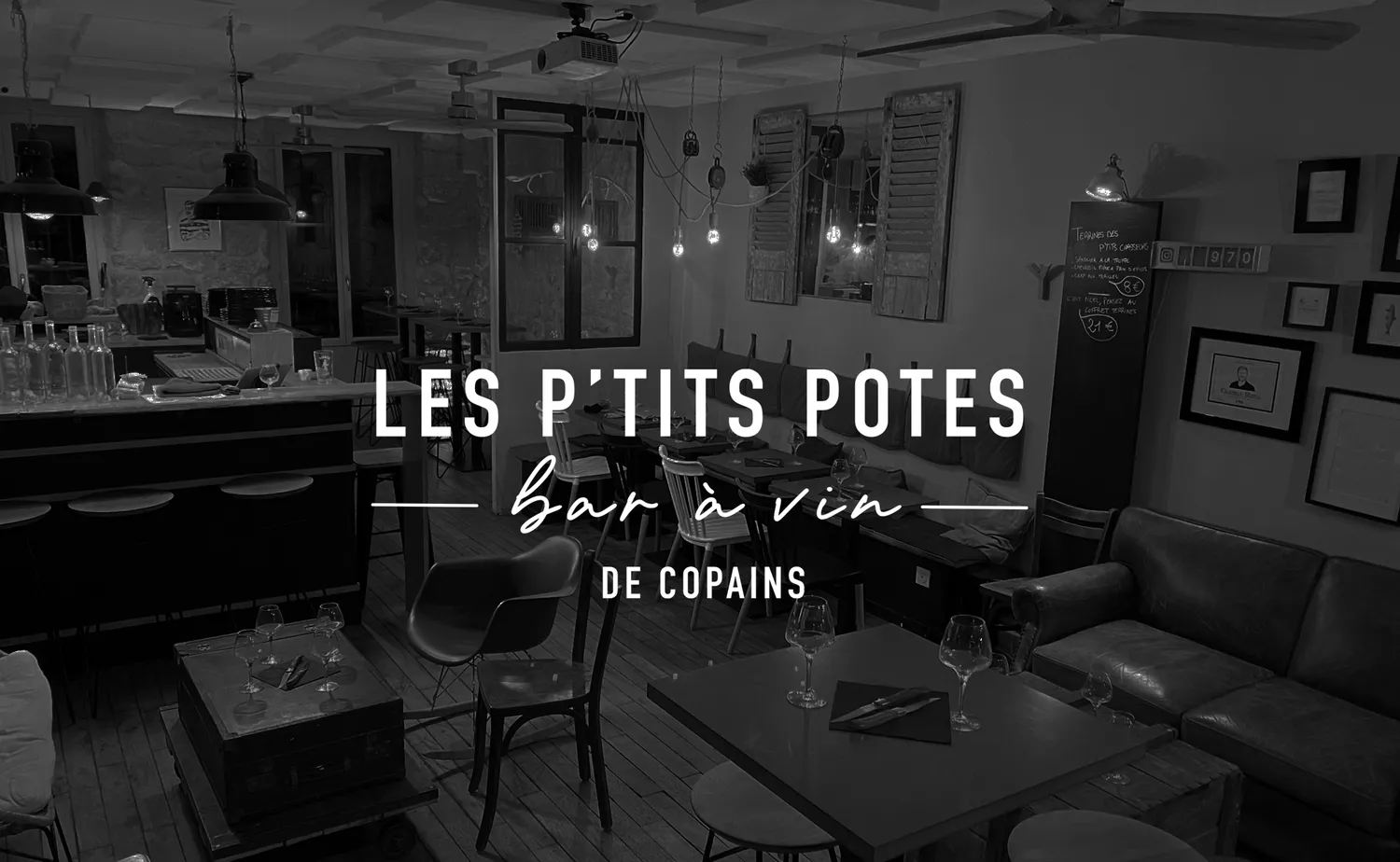 Image qui illustre: Les P'tits Potes - Bar à vin de copains à Paris - 0
