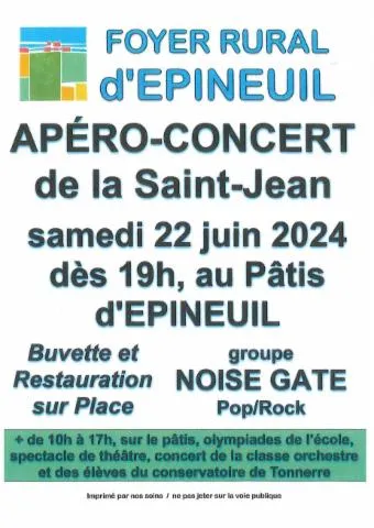 Image qui illustre: Apéro-concert de la Saint-Jean