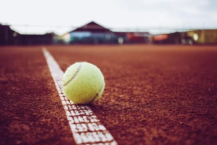 Image qui illustre: Terrain De Tennis De Luzy
