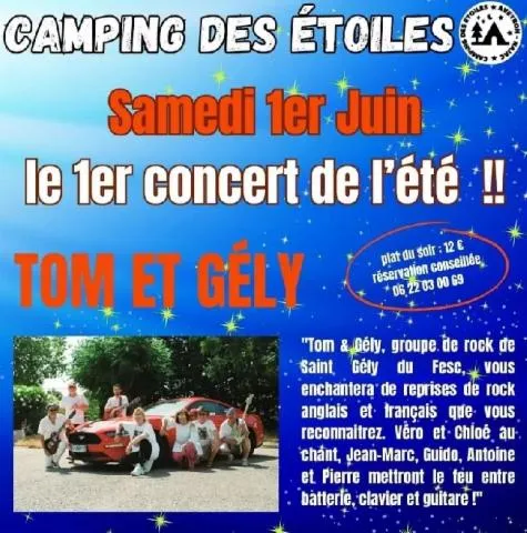 Image qui illustre: Concert Tom Et Gély
