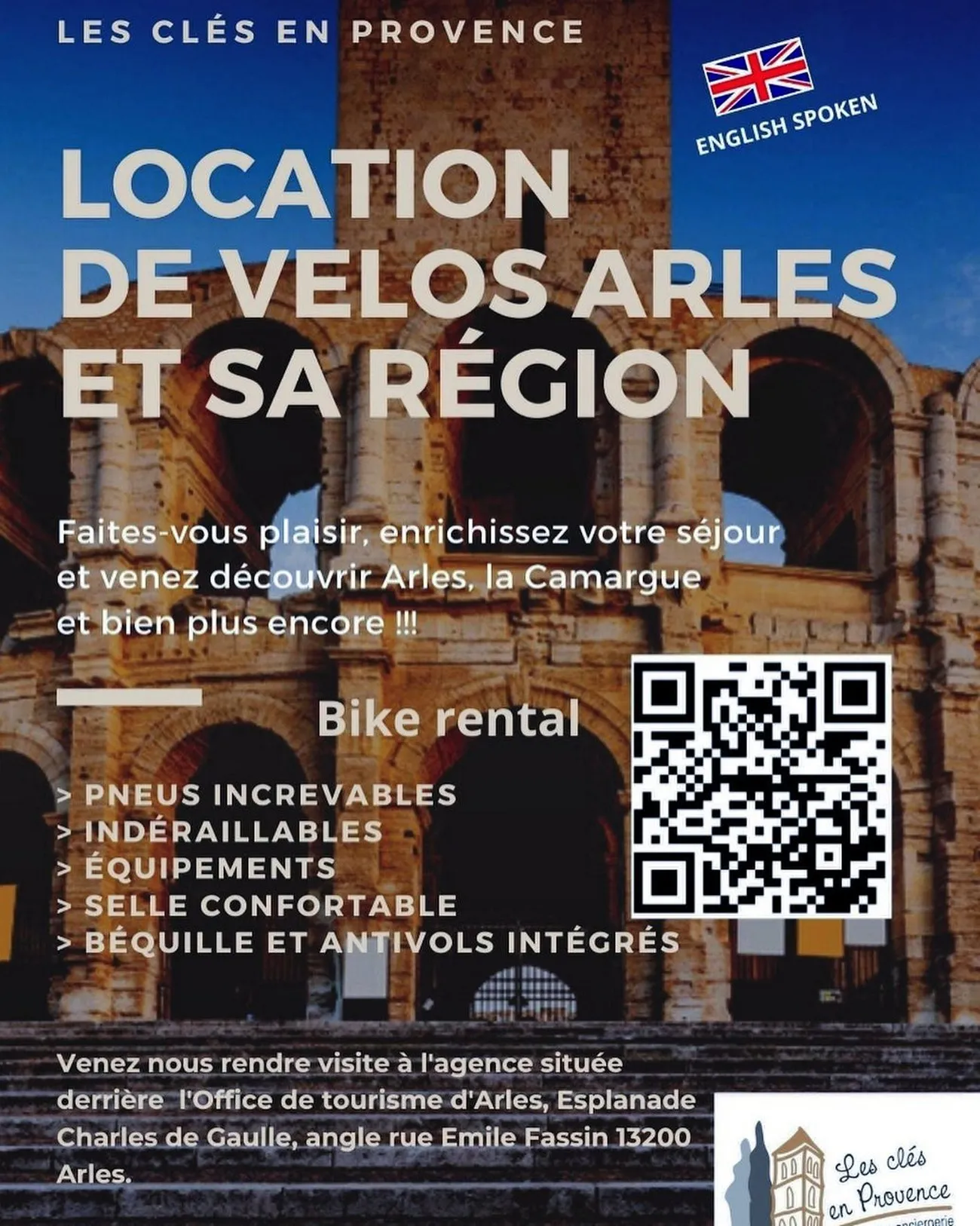 Image qui illustre: Les Clés En Provence - Location De Vélos à Arles - 0