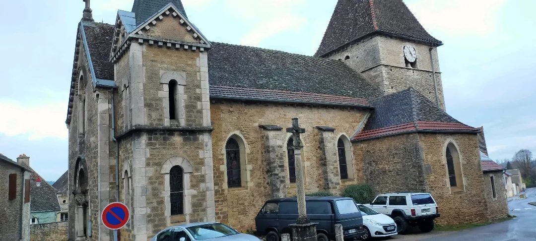 Image qui illustre: Eglise Saint-Antoine à Remigny - 2