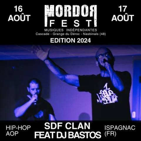 Image qui illustre: Festival Mordorfest : Sdf Clan Feat Dj Bastos En Concert