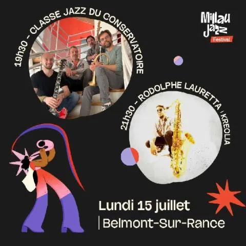 Image qui illustre: Concert Millau Jazz Festival - Rodolphe Lauretta - kreolia