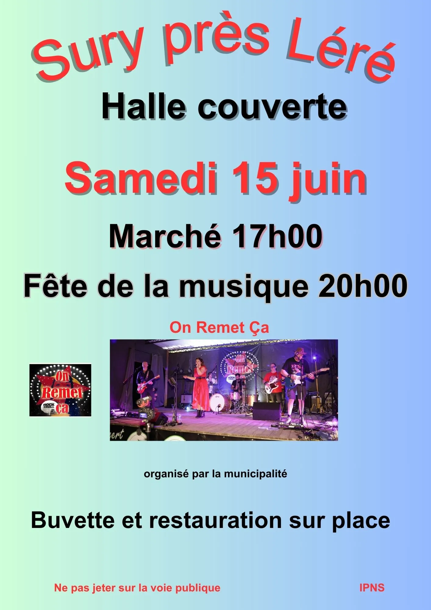 Image qui illustre: Marché Du Terroir Et Fête De La Musique à Sury-près-Léré - 1