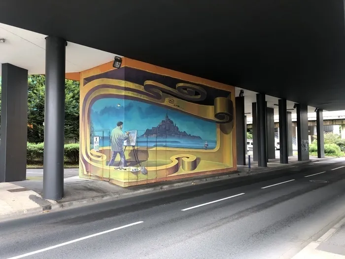 Image qui illustre: Circuit : parcours à vélo de découverte du street-art hérouvillais à Hérouville-Saint-Clair - 0