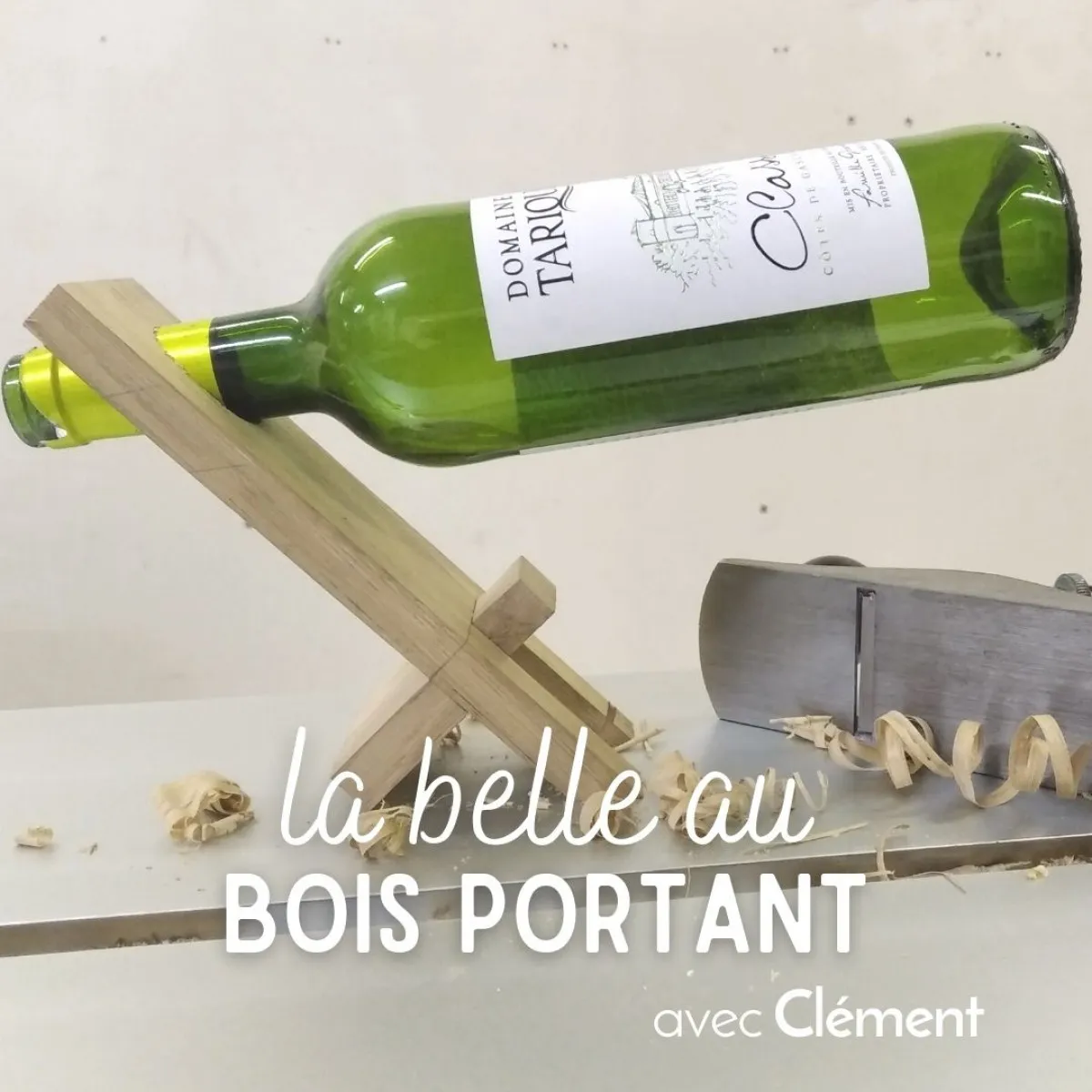 Image qui illustre: Réalisez votre porte bouteille en bois à Bordeaux - 0